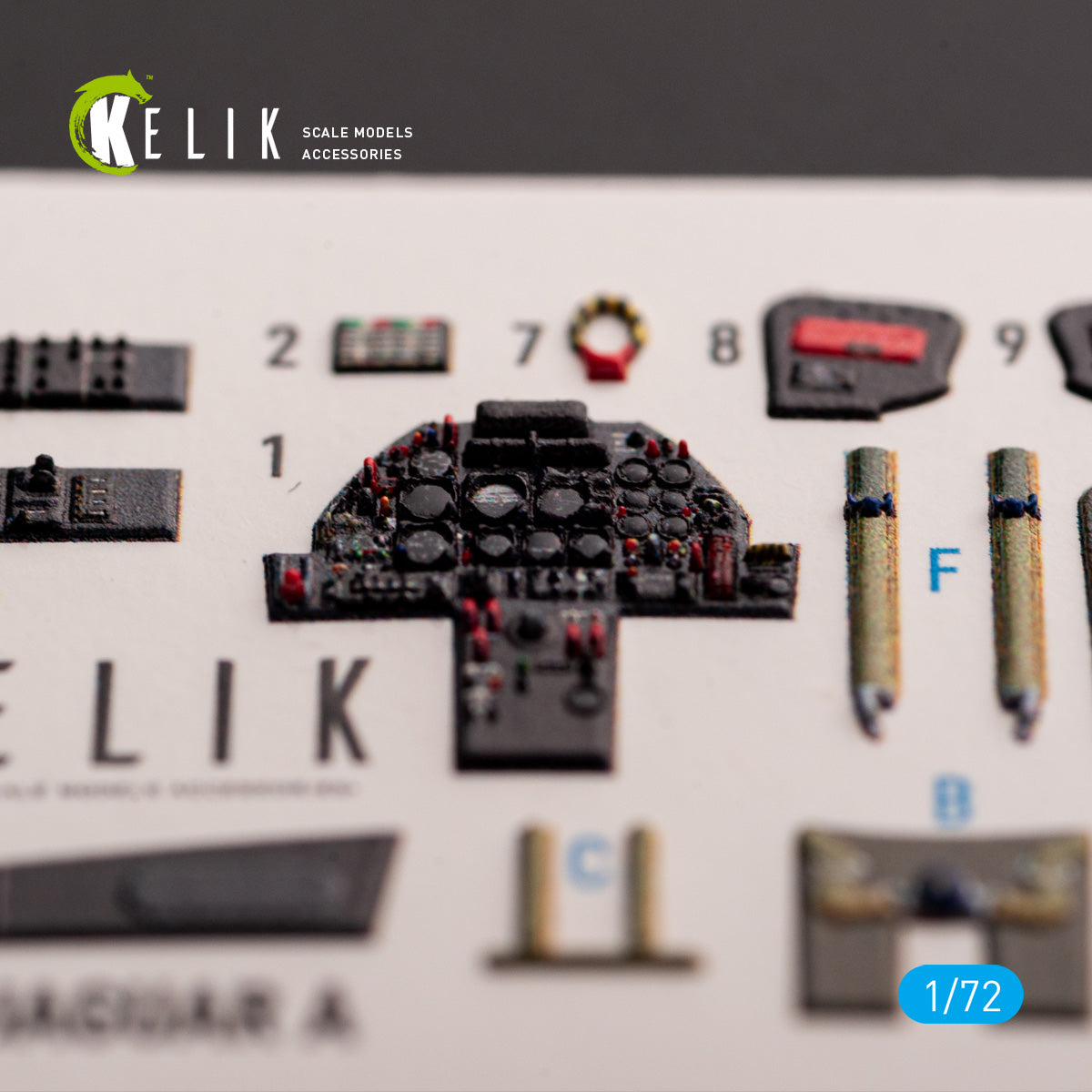 Kelik K3D72179 1:72 Sepecat Jaguar A