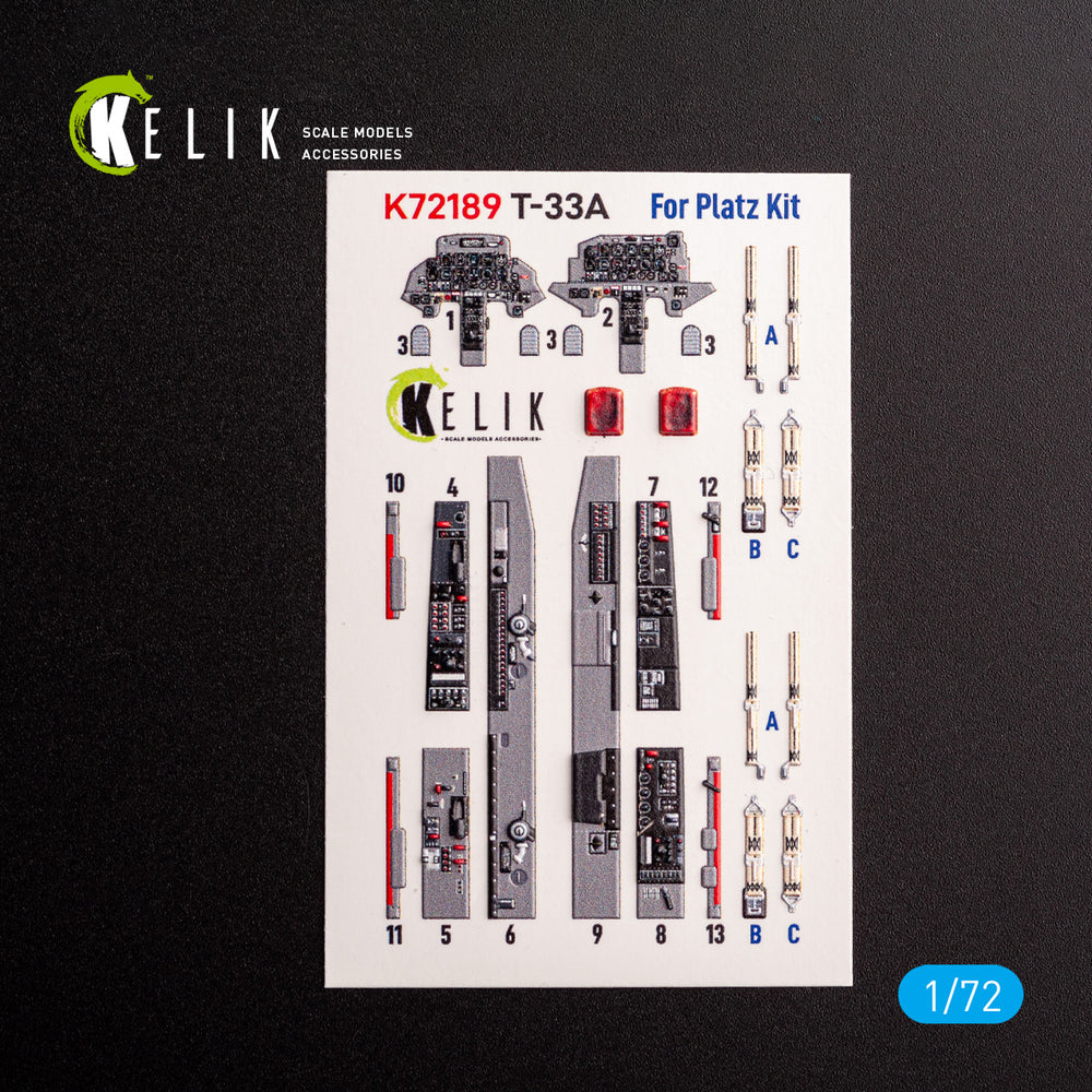 Kelik K3D72189 1:72 Northrop T-33A Shooting Star