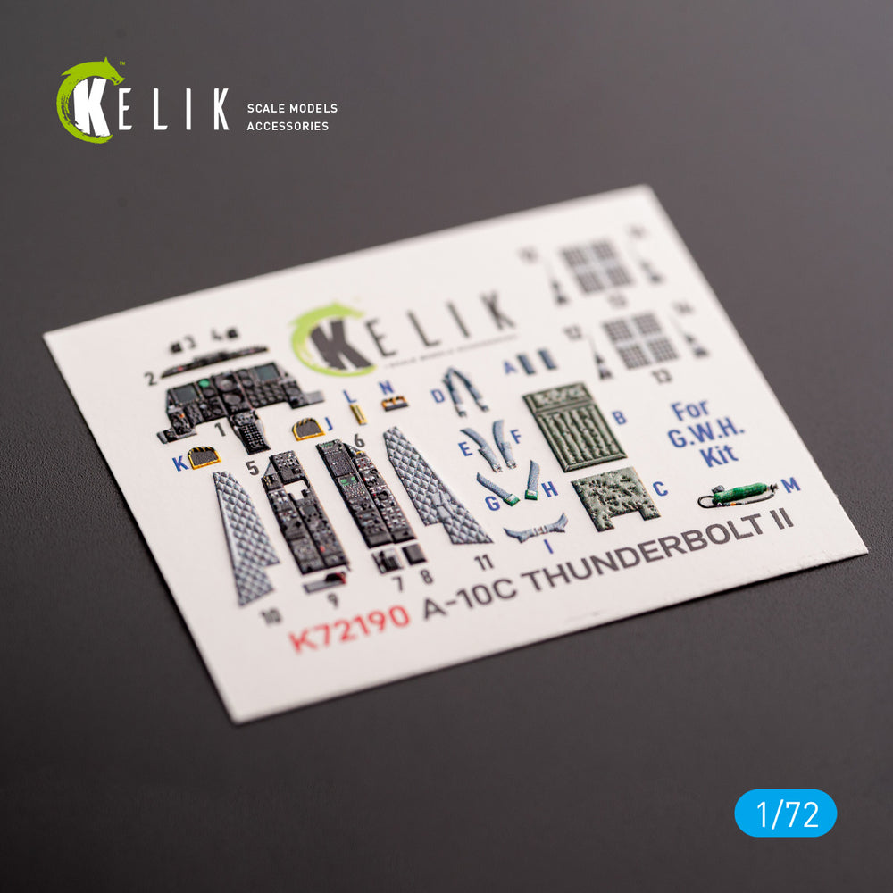 Kelik K3D72190 1:72 Fairchild A-10C Thunderbolt II