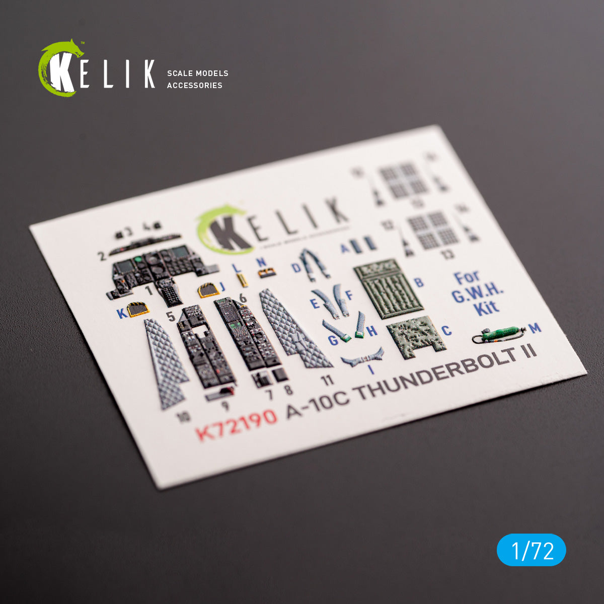 Kelik K3D72190 1:72 Fairchild A-10C Thunderbolt II