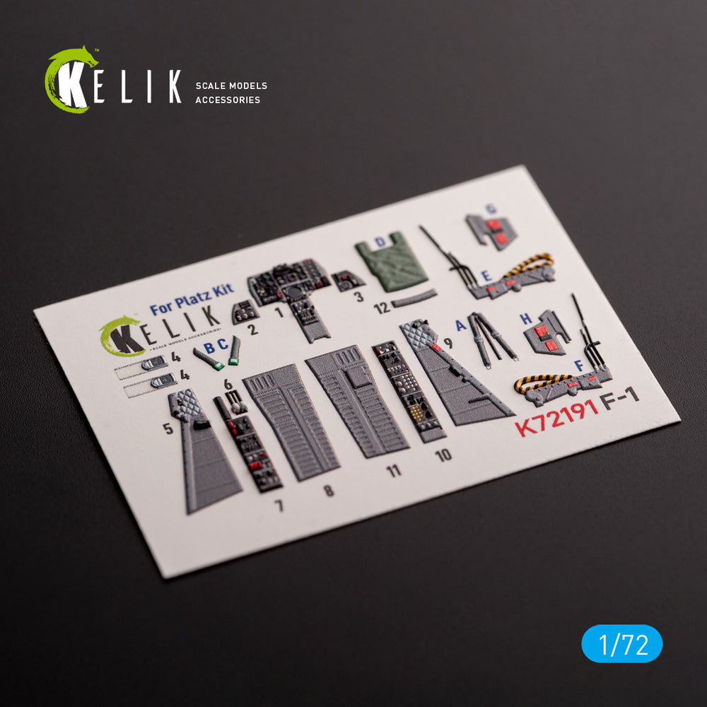 Kelik K3D72191 1:72 F-1 Support Fighter