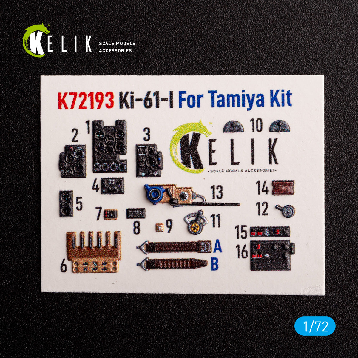 Kelik K3D72193 1:72 Kawasaki KI-61