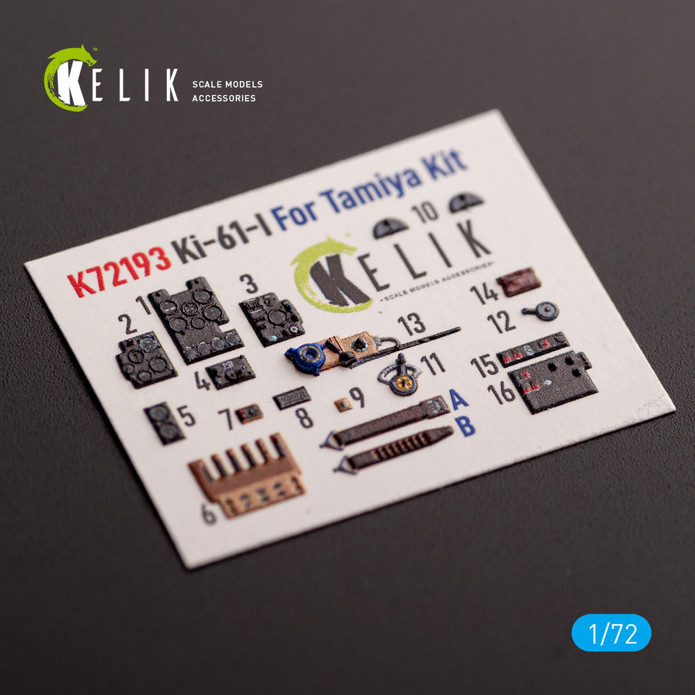 Kelik K3D72193 1:72 Kawasaki KI-61