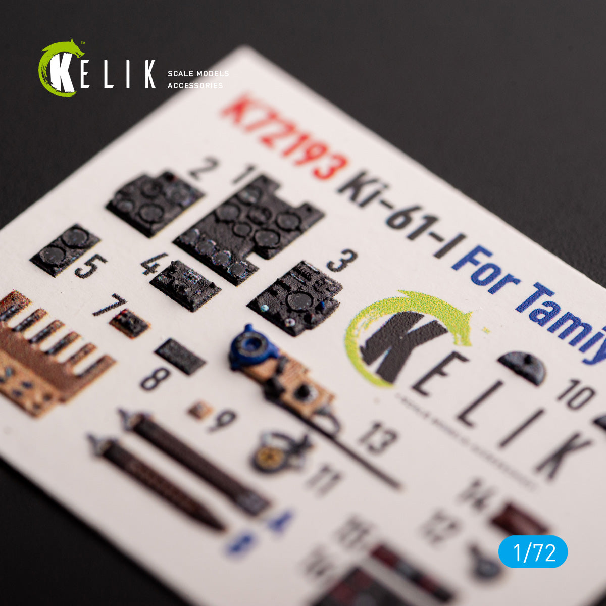 Kelik K3D72193 1:72 Kawasaki KI-61