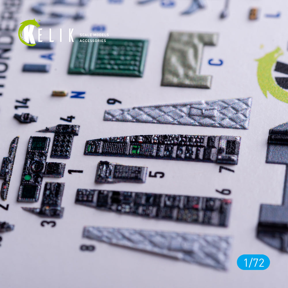 Kelik K3D72198 1:72 Fairchild A-10C Thunderbolt II