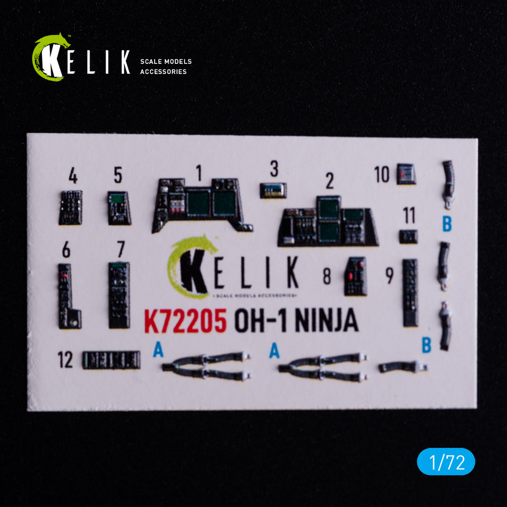 Kelik K3D72205 1:72 OH-1 NINJA