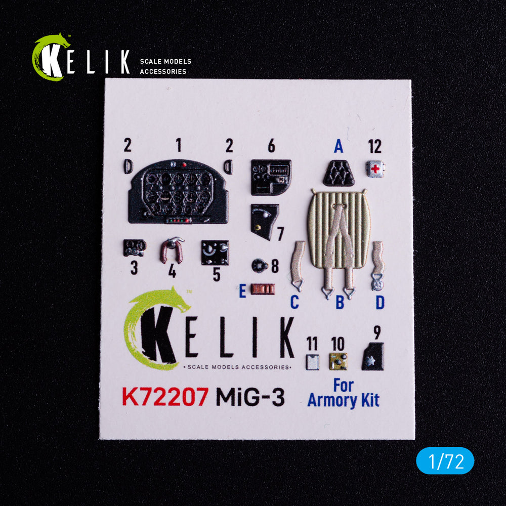 Kelik K3D72207 1:72 Mikoyan MiG-3