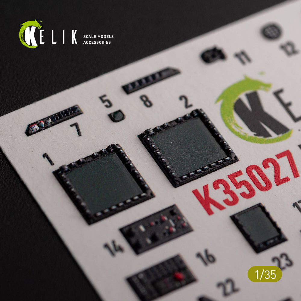 Kelik K3D35027 1:35 Bell AH-1Z interior 3D-decals
