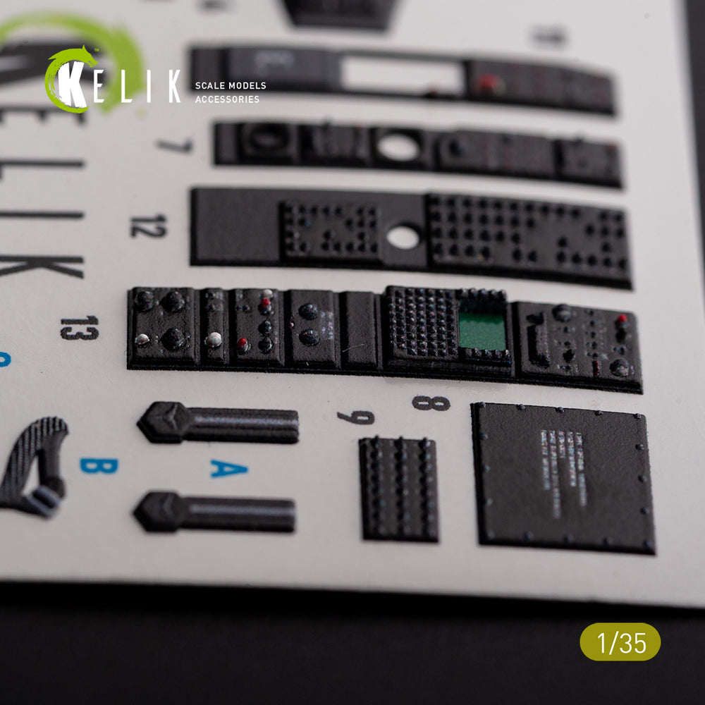 Kelik K3D35032 1:35 Bell AH-1W interior 3D-decals