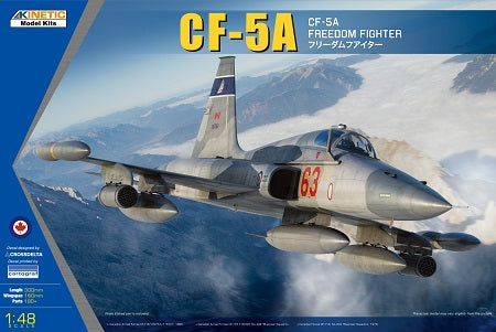 Kinetic Model Kits K48109 1:48 Canadair CF-5A Freedom Fighter