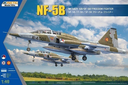 Kinetic Model Kits K48117 1:48 Northrop NF-5B Freedom Fighter Europe