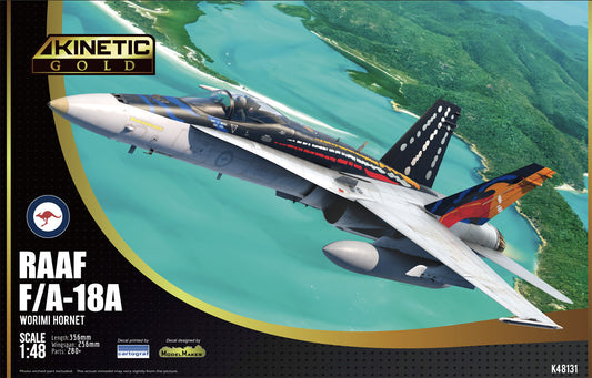 Kinetic Model Kits K48131 1:48 McDonnell-Douglas F/A-18A Hornet RAAF Worimi