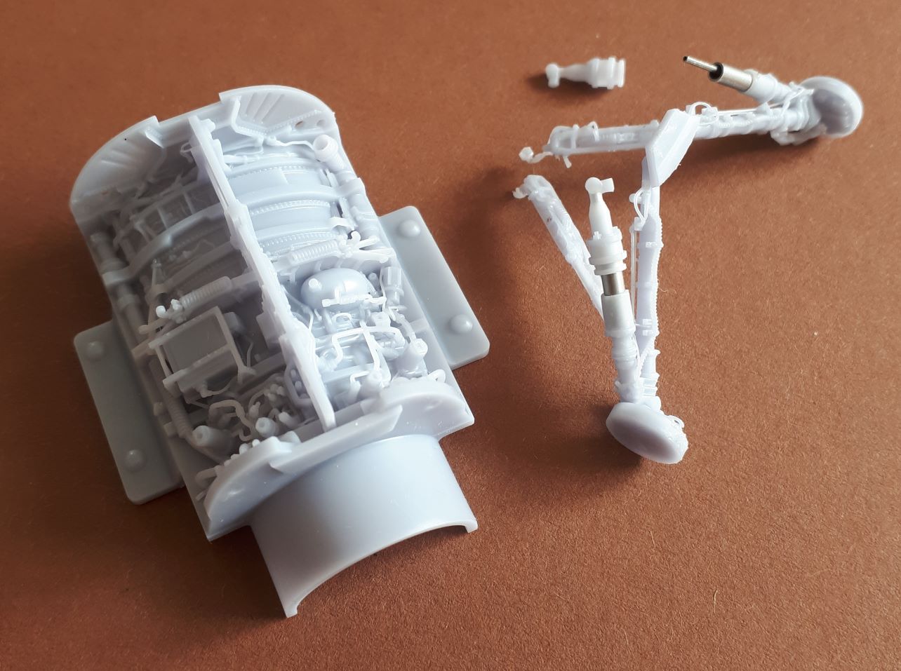 Kazan KAZ48013TAM F-16C Wheel Wells and Landing Gear for Tamiya 1:48
