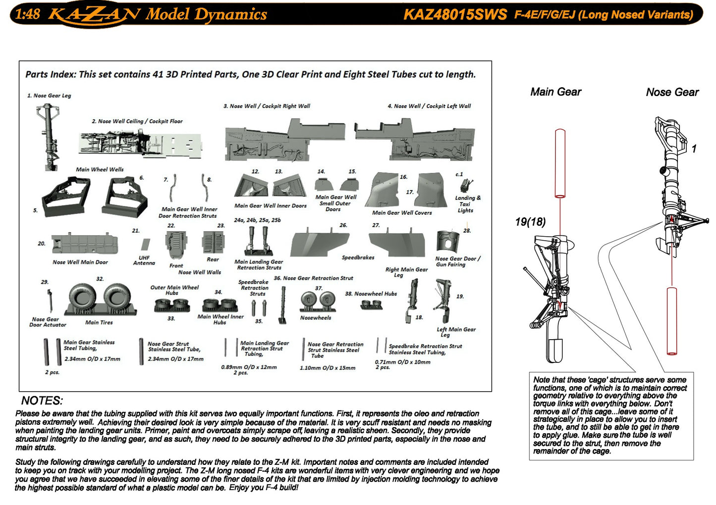 Kazan Model Dynamics KAZ48015SWS 1:48 McDonnell F-4E Phantom II