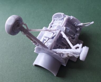 Kazan KAZ48019TAM F-16C Lightweight Landing Gear for Tamiya 1:48