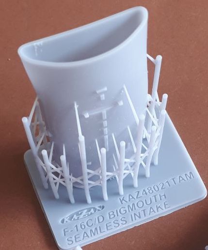 Kazan KAZ48021TAM F-16C Seamless Intake for Tamiya 1:48
