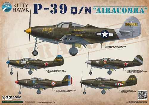 Kitty Hawk Models KH32013 1:32 Bell P-39Q/N Airacobra