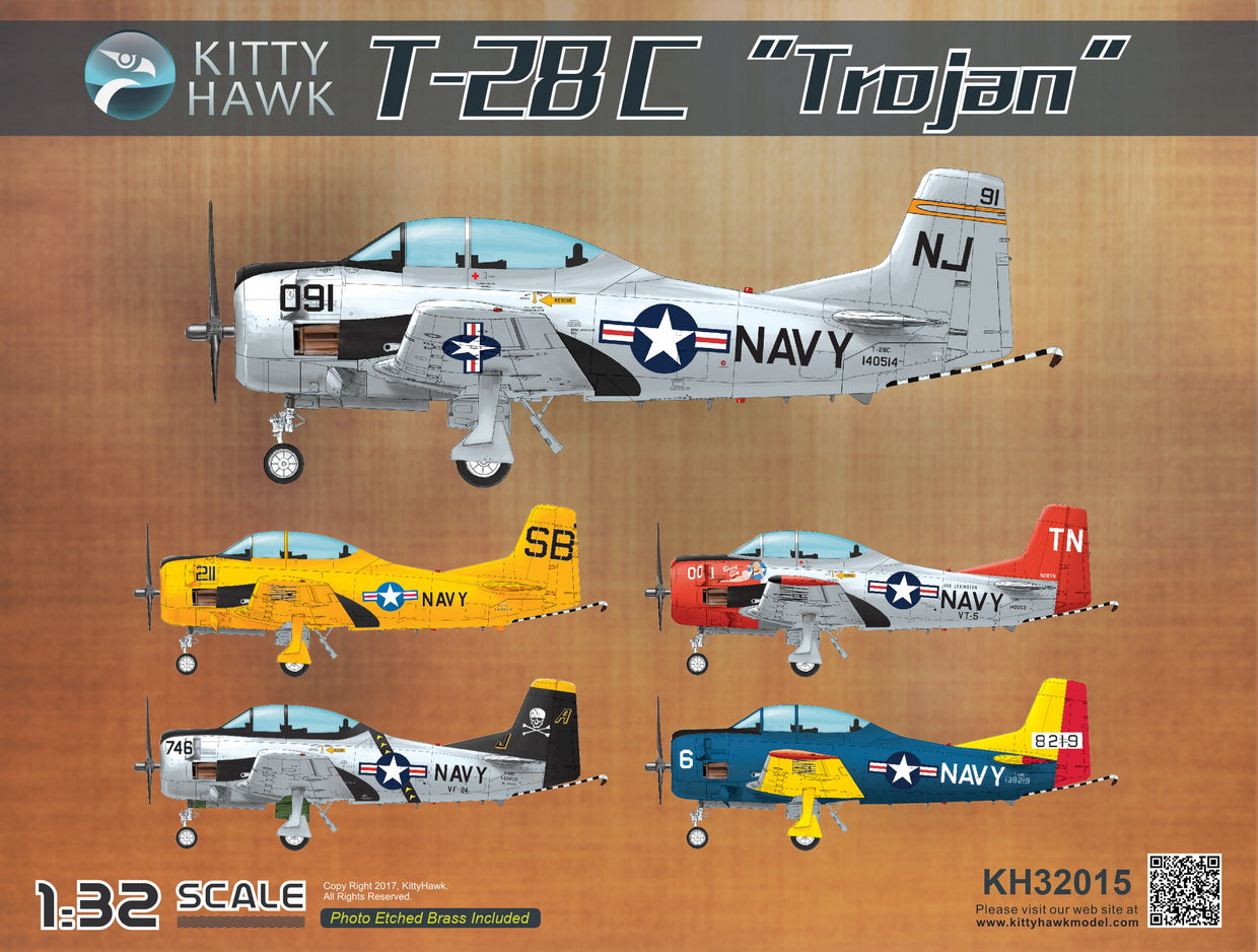 Kitty Hawk Models KH32015 1:32 North-American T-28C Trojan