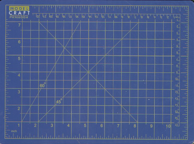 Shesto PKN6004 A4 Cutting Mat size in millimeters 210 x 297 mm