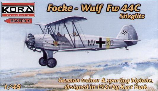 Kora KORA48006 1:48 Focke-Wulf Fw-44C 'Stieglitz'