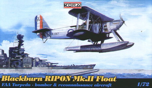 Kora KORA7294 1:72 Blackburn Ripon Mk.II FAA torpedo bomber on floats