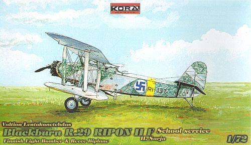 Kora KORA72129 1:72 Blackburn R.29 RIPON II F School Service Decals Finland