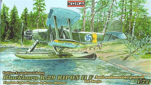 Kora KORA72130 Blackburn Ripon II F Floatplane ASW Patrol 1:72