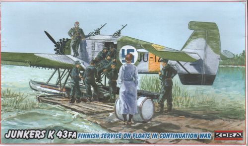 Kora KORA72162 1:72 Junkers K 43FA Floatplane
