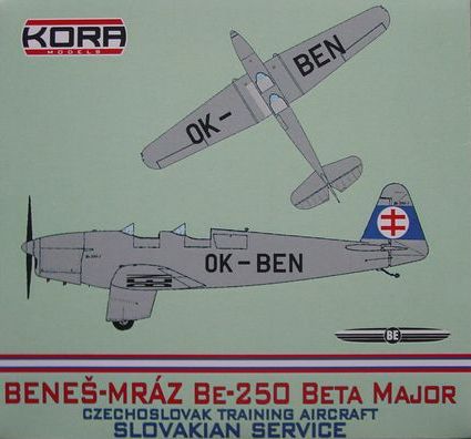 Kora KORA72221 1:72 Benes-Mraz Be-250 Beta Major