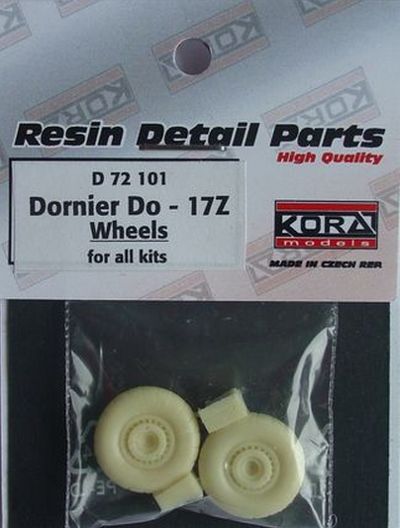 Kora KORAD72101 1:72 Wheels for Dornier Do-17Z