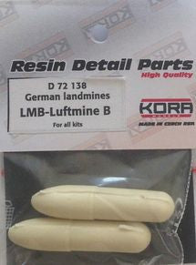 Kora KORAD72138 1:72 German landmines LMA-Luftmine B