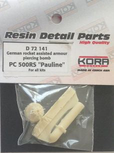 Kora KORAD72141 1:72 German armor piercing bomb PC 500RS