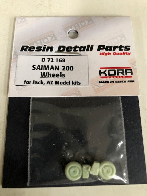 Kora KORAD72168 1:72 Saiman 200 Wheels