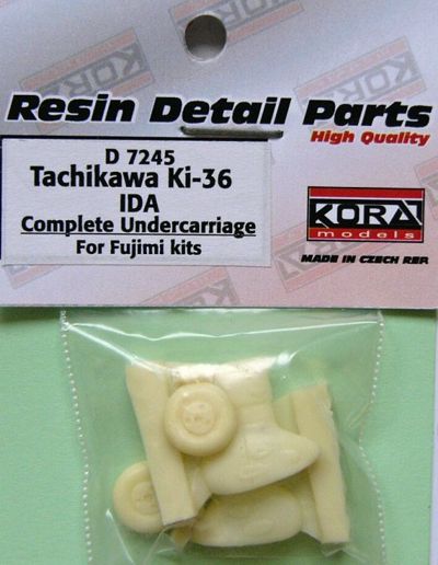 Kora KORAD7245 1:72 Tachikawa Ki-36 IDA Undercarriage
