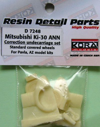 Kora KORAD7248 Mitsubishi Ki-30 Ann Undercarriage Correction 1:72