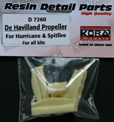 Kora KORAD7260 Propeller for Hawker Hurricane & Spitfire 1:72
