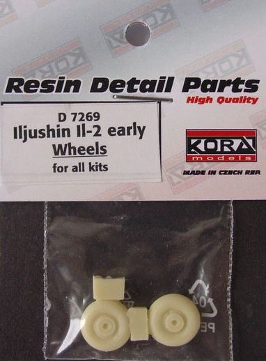 Kora KORAD7269 1:72 Wheels for Ilyushin IL-2 early
