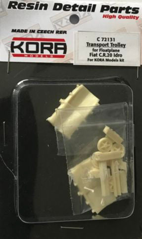 Kora KORC72131 1:72 Transport Trolley for Fiat CR.20 Idro