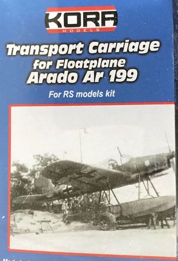 Kora KORC72135 1:72 transport carriage for Arado Ar-199