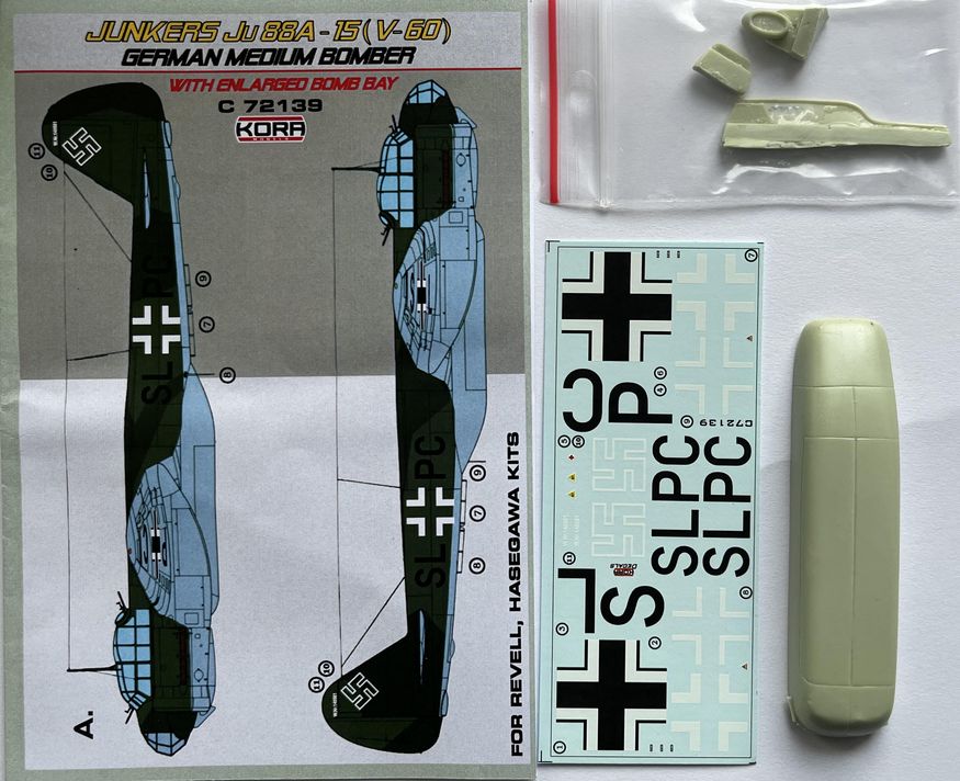 Kora KORC72139 1:72 Junkers Ju-88A-15