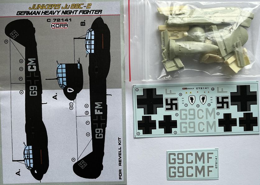 Kora KORC72141 1:72 Junkers Ju-88C-2