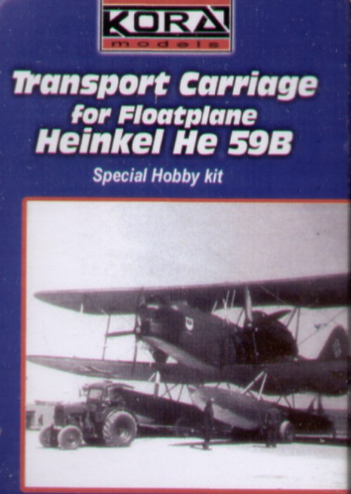 Kora KORC7218 1:72 Heinkel He-59 transport carriage