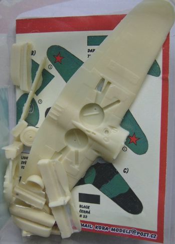 Kora KORC7285 1:72 Polikarpov I-16 Typ 29 Soviet service I