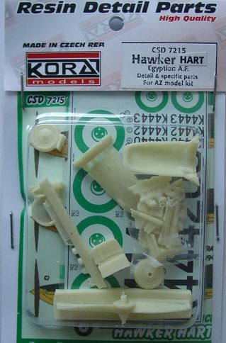 Kora KORCS7215 1:72 Hawker Hart Detail set & Decal