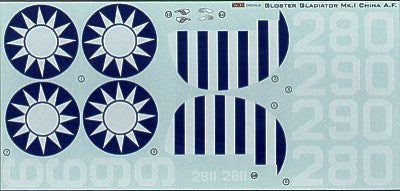 Kora KORD4816 1:48 Gloster Gladiator Mk.I in Chinese Air Force service