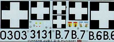 Kora KORD4834 1:48 Junkers Ju-87D-5 'Stuka' Hungarian Air Force