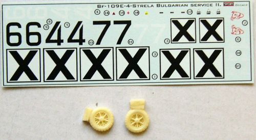 Kora KORD72109 1:72 Messerschmitt Bf-109E Strela
