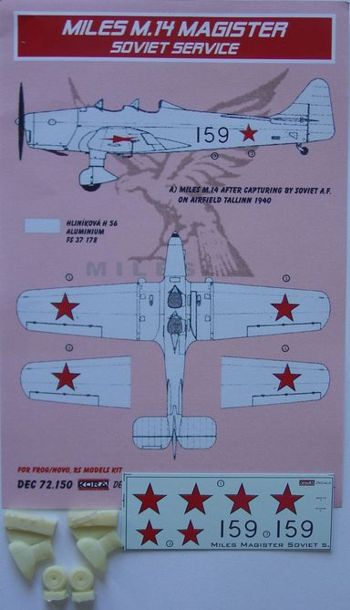 Kora KORD72150 1:72 Miles M.14 Magister