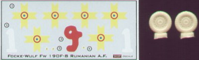 Kora KORD7227 1:72 Focke-Wulf Fw-190F-8 Romanian Air Force