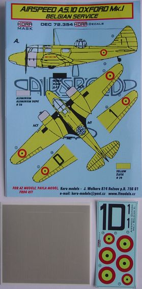 Kora KORD72354 1:72 Airspeed AS.10 Oxford Mk.I